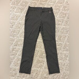 Tommy Hilfiger womens Black and White Plaid Dress Pants Sz 10